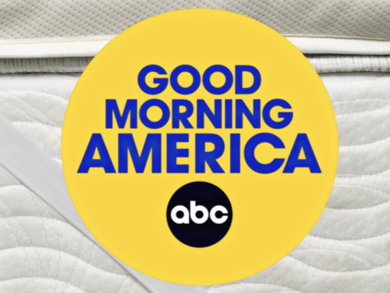 Saatva Micro-Coil Mattress Topper Featured on Good Morning America