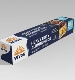 Wyda Heavy Duty Aluminum Foil Rolls, 150 sq ft, 1 Pack