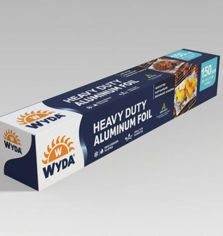 Wyda Heavy Duty Aluminum Foil Rolls, 150 sq ft, 1 Pack