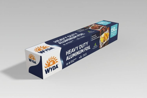 Wyda Heavy Duty Aluminum Foil Rolls, 150 sq ft, 1 Pack