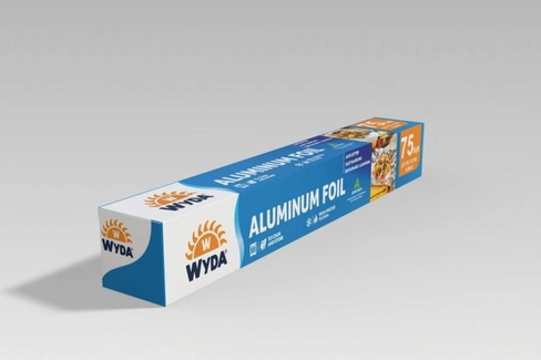 Wyda Everyday Aluminum Foil Rolls, 75 sq ft