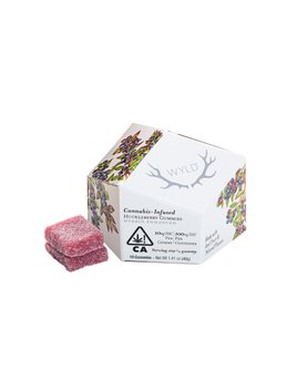 WYLD Huckleberry Gummies - Hybrid - 100mg