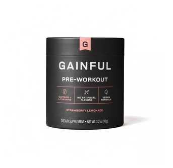 Gainful Pre-workout Caffeinated Supplement - Strawberry Lemonade