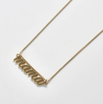 Gold Mama Necklace