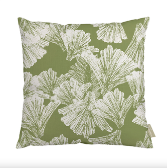 Nahenahe Square Pillowcase - Aloe & Ivory