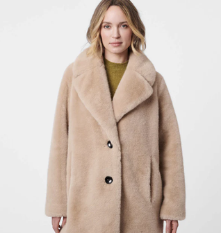 City Chic Faux Fur Coat