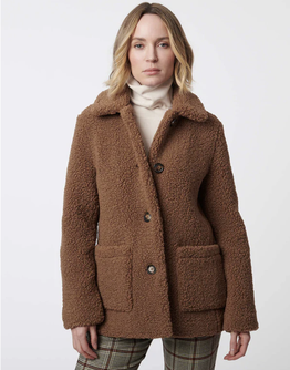 Teddy Vegan Fur Jacket