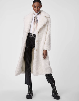 Modern Cloud Faux Fur Coat