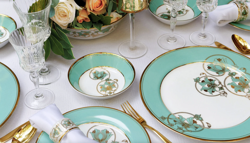 Spring in Udaipur Dinner Set (27-Piece)