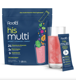 His MULTI - The Multivitamin That Hydrates - Formulated For Him