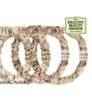 Platinum Blonde / Warm Blonde - Hair Match Silk Scrunchies
