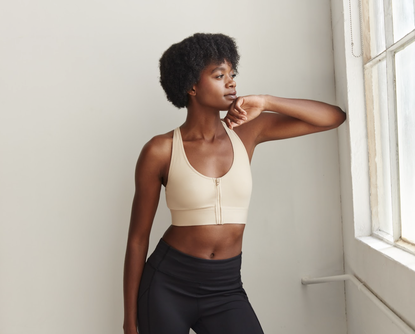 Wilderness – Front Closure Bralette, Buff