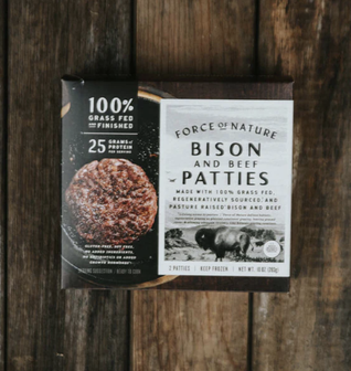 Bison and Beef Patties - 2 ct
