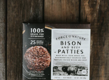 Bison and Beef Patties - 2 ct