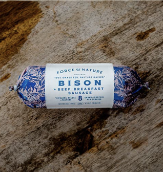 Bison + Beef Breakfast Sausage