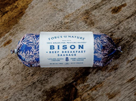 Bison + Beef Breakfast Sausage