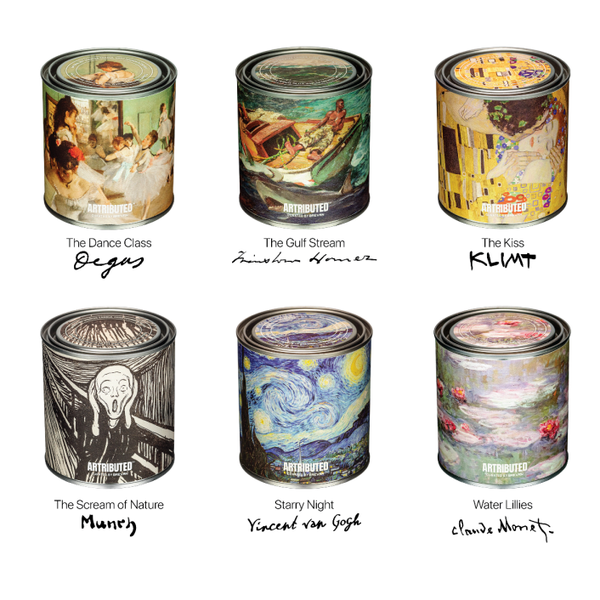 RYAN PORTER Unveils New ARTRIBUTED™ Candle Collections, Highlighting Artists Through History