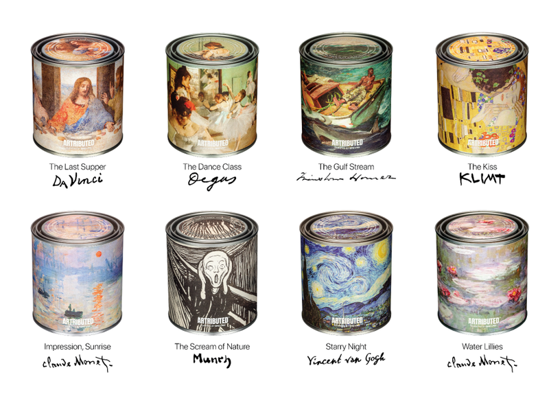 RYAN PORTER Unveils New ARTRIBUTED™ Candle Collections, Highlighting Artists Through History