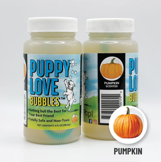 Puppy Love® Bubbles- 2 pack (Pumpkin Scent)