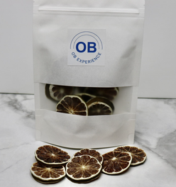 Dehydrated Limes Wheel Garnishes