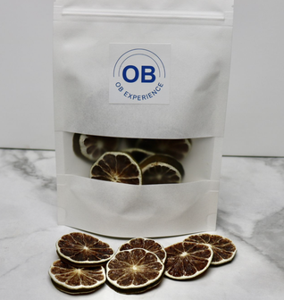 Dehydrated Limes Wheel Garnishes