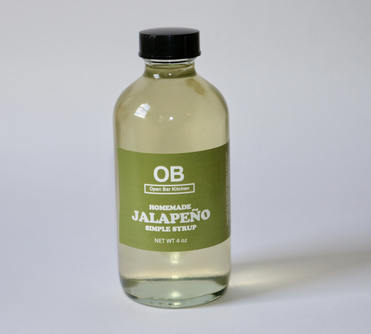 Jalapeno Simple Syrup - 8oz