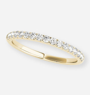 1ct Stella Anniversary Band 14K Yellow Gold