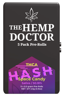 THCA Bubble Hash Infused PreRoll Tins (5pk)