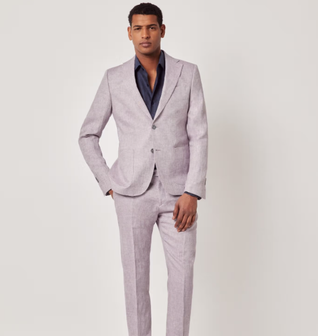 Italian Linen Slim Fit Suit - 1913 Collection