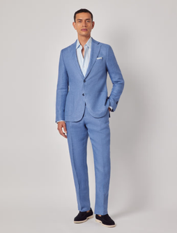 Twill Italian Linen Slim Fit Suit - 1913 Collection