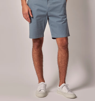 Garment Dyed Cotton Stretch Chino Shorts
