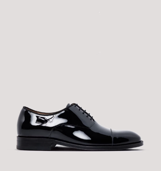 Italian Patent Leather Oxford Shoe