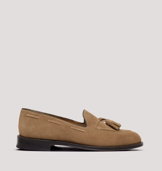 Italian Suede Tassel Loafer