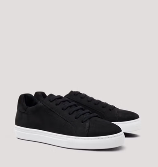 Nubuck Leather Trainer