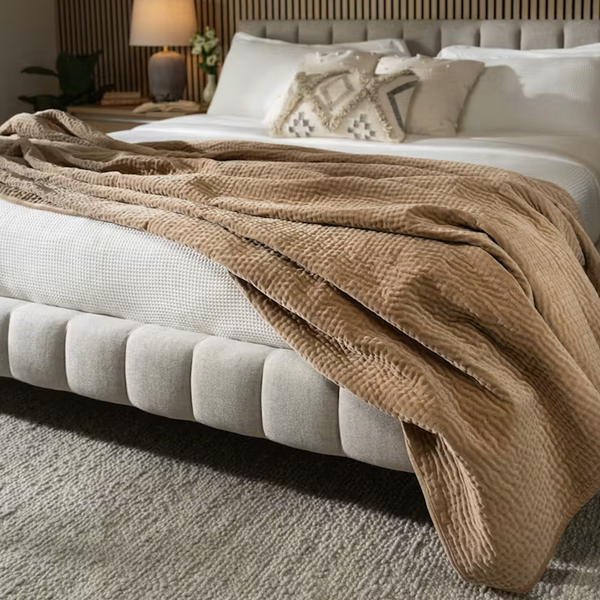 Saatva unveils its Velvet Pick Stitch Quilt