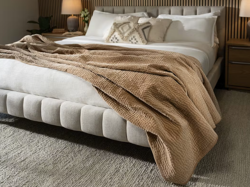 Saatva unveils its Velvet Pick Stitch Quilt