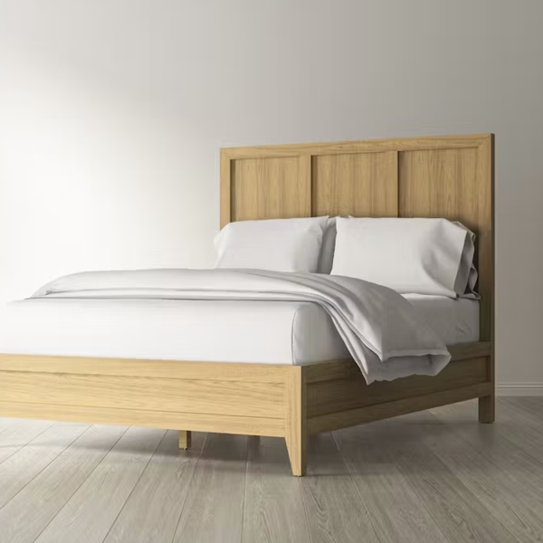 Saatva adds solid wood designs to its bed frame collection