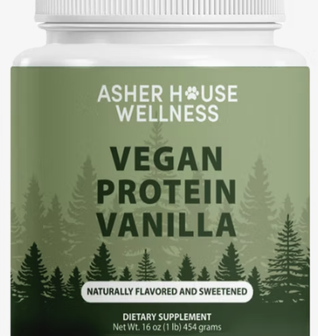 Vegan Vanilla Protein Powder | Plant + Power
