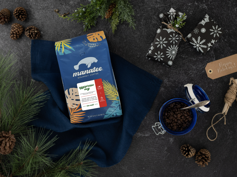 Manatee Coffee Dives Into the Holidays with Two Seasonal Roasts