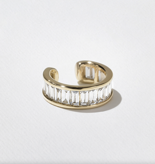 Baguette Diamond Ear Cuff