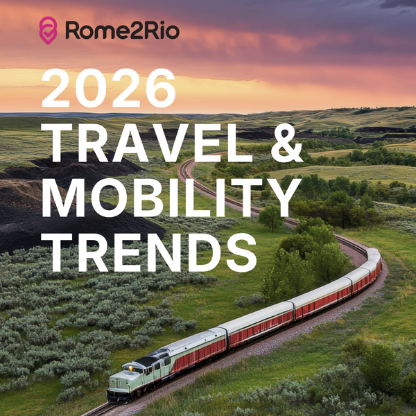Rome2Rio 2026 Travel Trends Report: Travelers Are Falling for Trains, Tiny Towns, and the Journey Itself