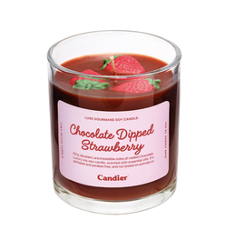 Chocolate Dipped Strawberry Candle