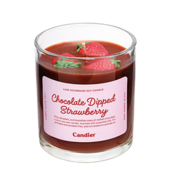 Chocolate Dipped Strawberry Candle