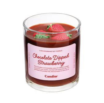 Chocolate Dipped Strawberry Candle