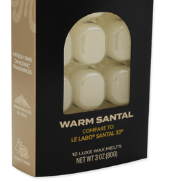 Warm Santal™ Wax Melts (compare to Le Labo® Santal 33® Fragrance)