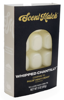 Whipped Chantilly™ wax melts (compare to PHLUR® Heavy Cream®)