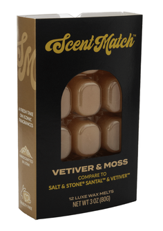 Vetiver & Moss™ wax melts (compare to Salt & Stone® Santal™ & Vetiver™ fragrance)