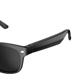 weariQ Bluetooth Smart Glasses –  Black Audio Sunglasses