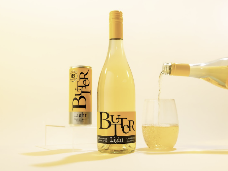 BUTTER WINES INTRODUCES BUTTERLIGHT CHARDONNAY IN CANS IN TIME FOR BETTER-FOR-YOU SEASON