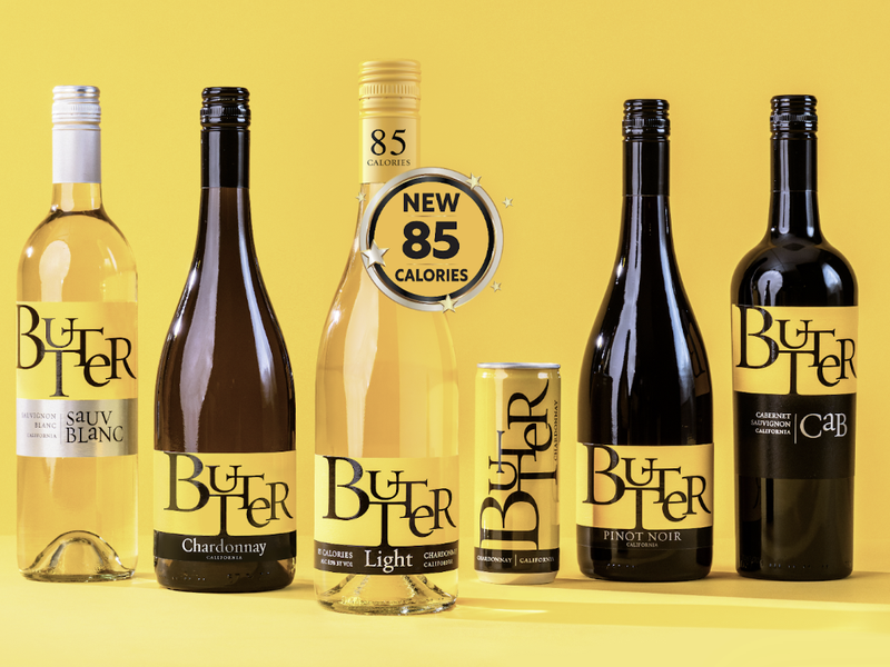 BUTTER WINES INTRODUCES BUTTERLIGHT–A GREAT-TASTING, 85 CALORIE LIGHT WINE